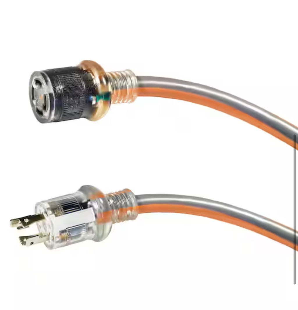 RIDGID 25 ft. 10 Gauge 30 Amp Generator Cord