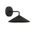City Streets 1-Light Sand Black LED Outdoor Wall Mount Sconce
