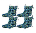 Floral Outdoor Chair Cushion (4 pcs )