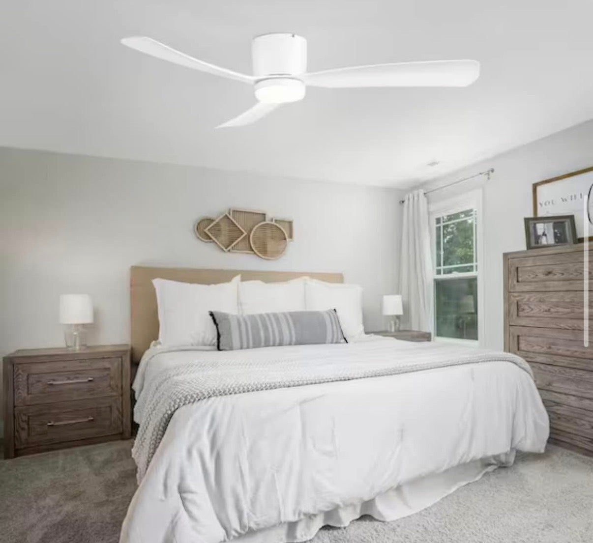 Propeller 52 in Ceiling Fan with Color-Changing LED Light