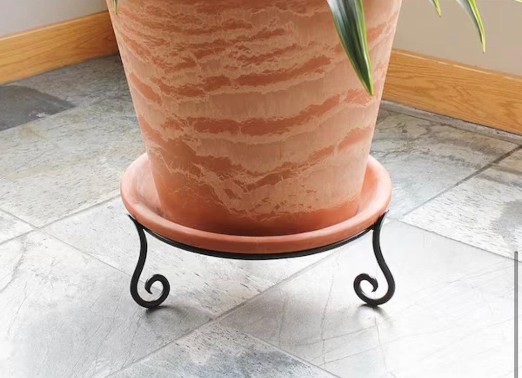 Short Ring Stand II for Planter, Birdbath, Gazing Ball
