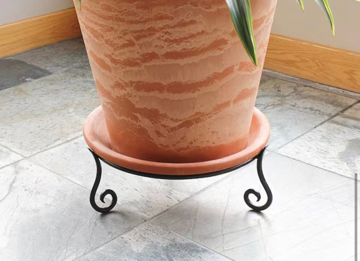 Short Ring Stand II for Planter, Birdbath, Gazing Ball