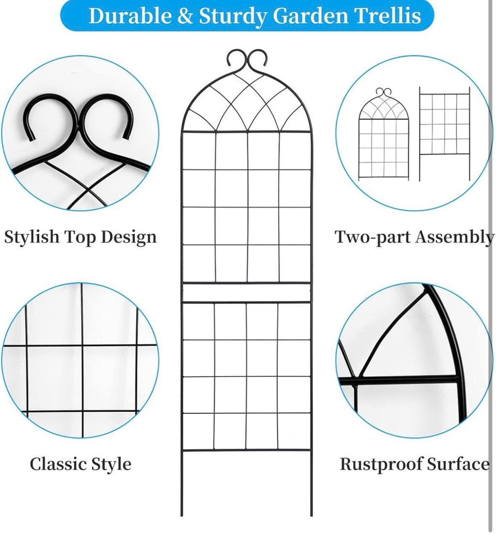 Garden Trellis 71" H x 19.7" W for Climbing Plants