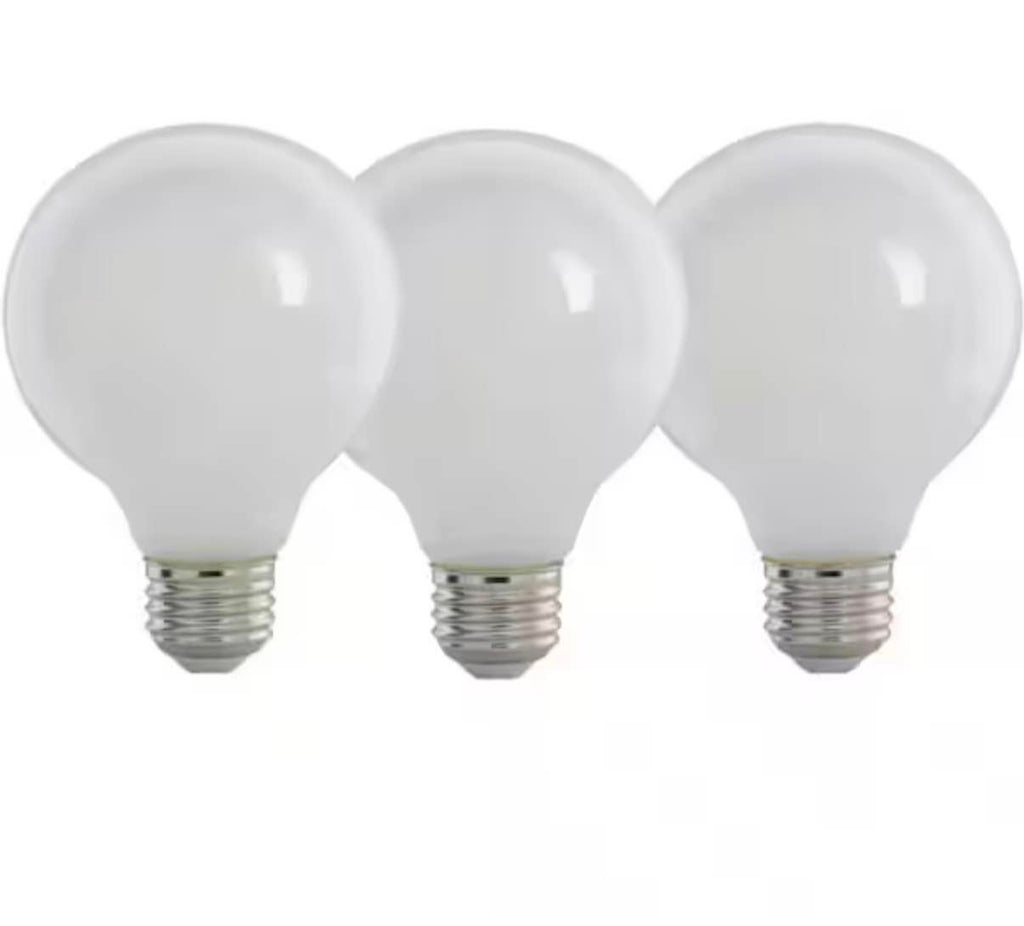 100-Watt G25 Bulb Bright White 3-Pack