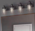 Calhoun Collection 4-Light Antique Bronze Vanity Light