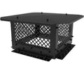 14 in. x 14 in. Galvanized Steel Fireplace Chimney Cap