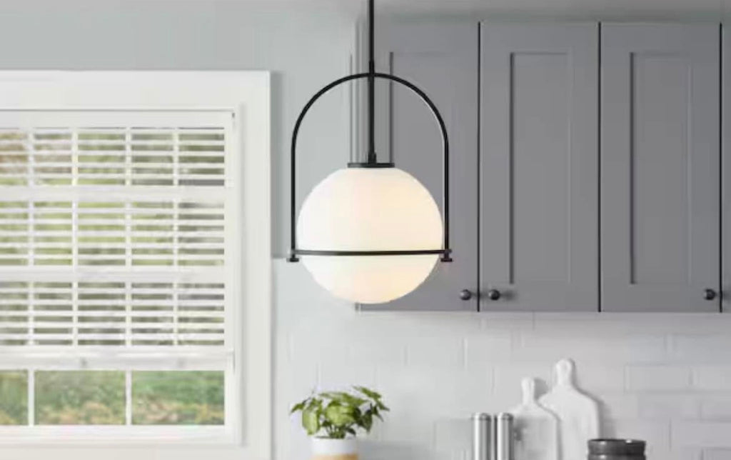 Owens 1-Light Matte Black Pendant Light Fixture