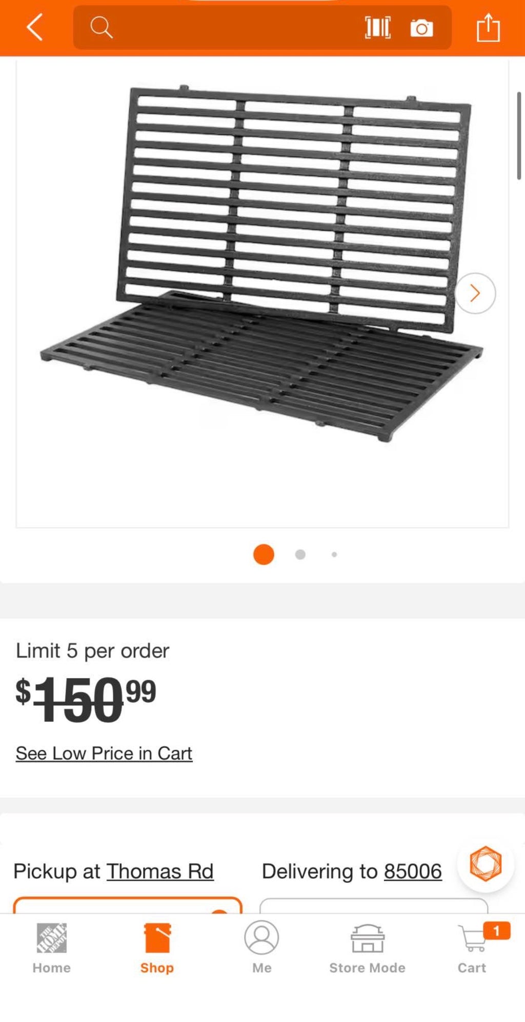 Replacement Cooking Grates for Genesis E/S 300 Gas Grill
