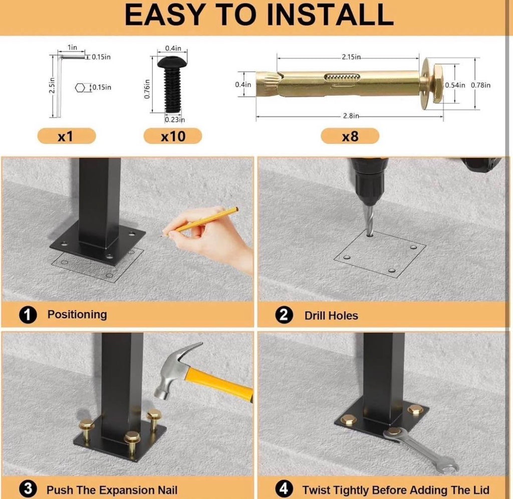 Handrails for Outdoor Steps Stair Railing