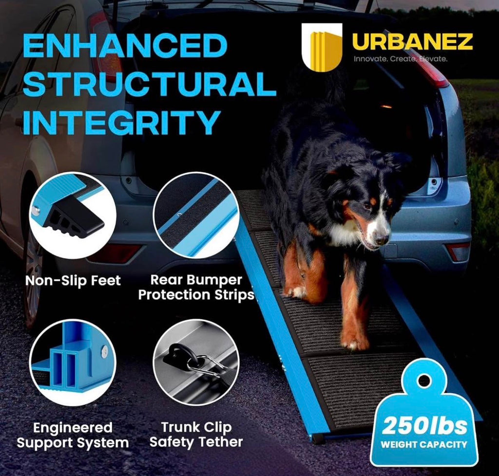 Folding Dog car Ramp - 71" x 17"