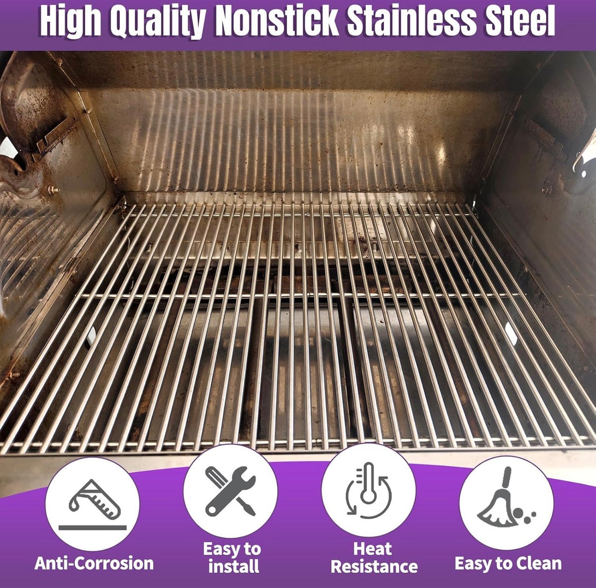 21.5"x16.5" Stainless Steel Cooking Grid