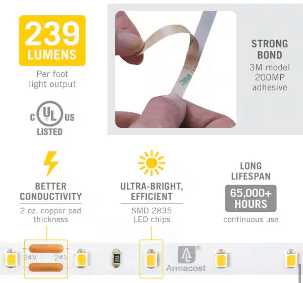 16.4 ft. LED Tape Light