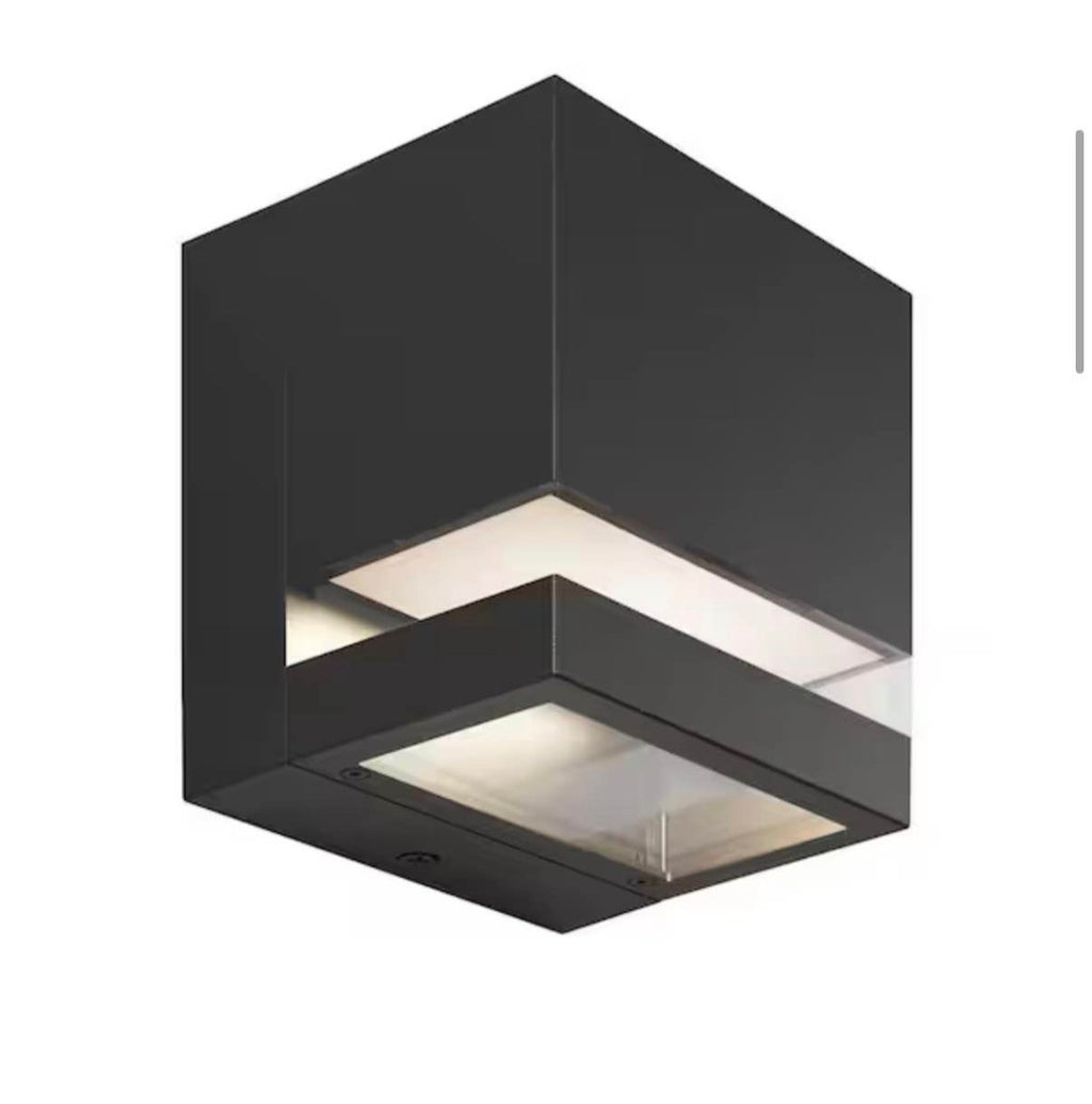 Valor Square Indoor/Outdoor LED Wall Sconce Light