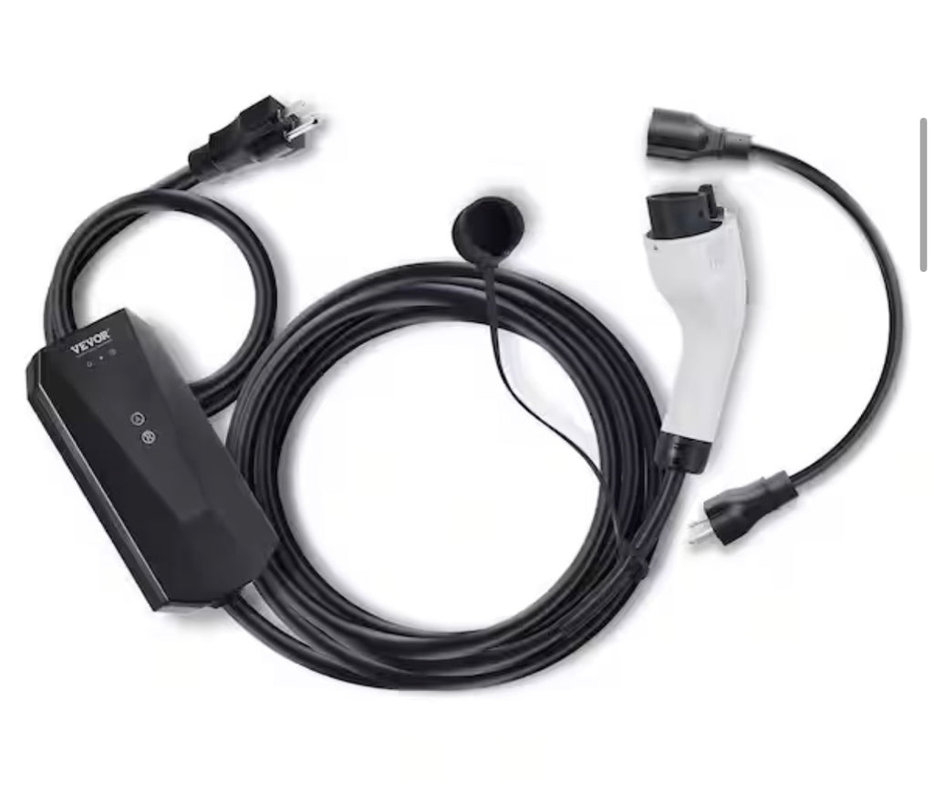 Level 1+2 EV Charger 16 Amp 120/240V Electric Vehicle Charger