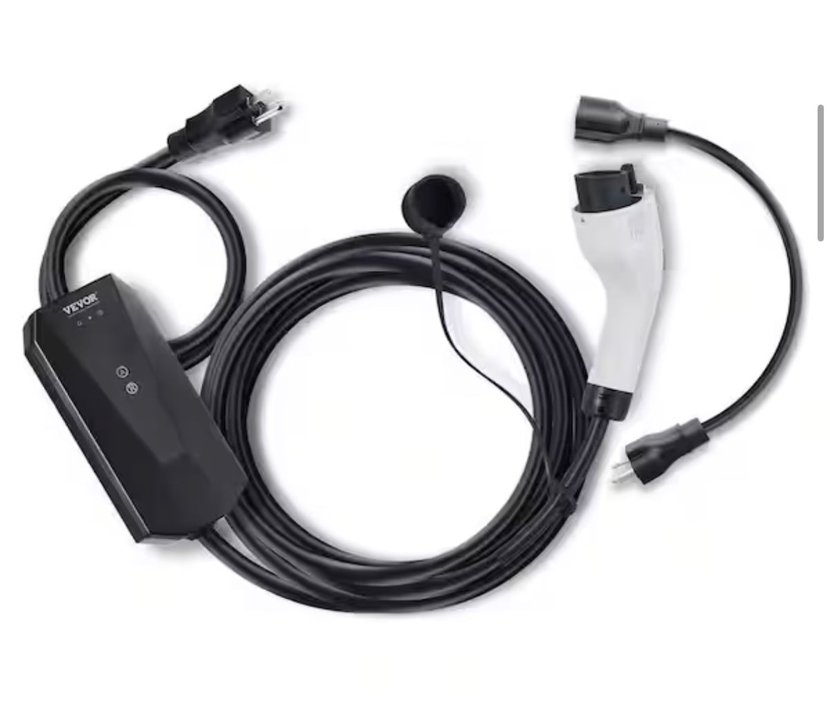 Level 1+2 EV Charger 16 Amp 120/240V Electric Vehicle Charger