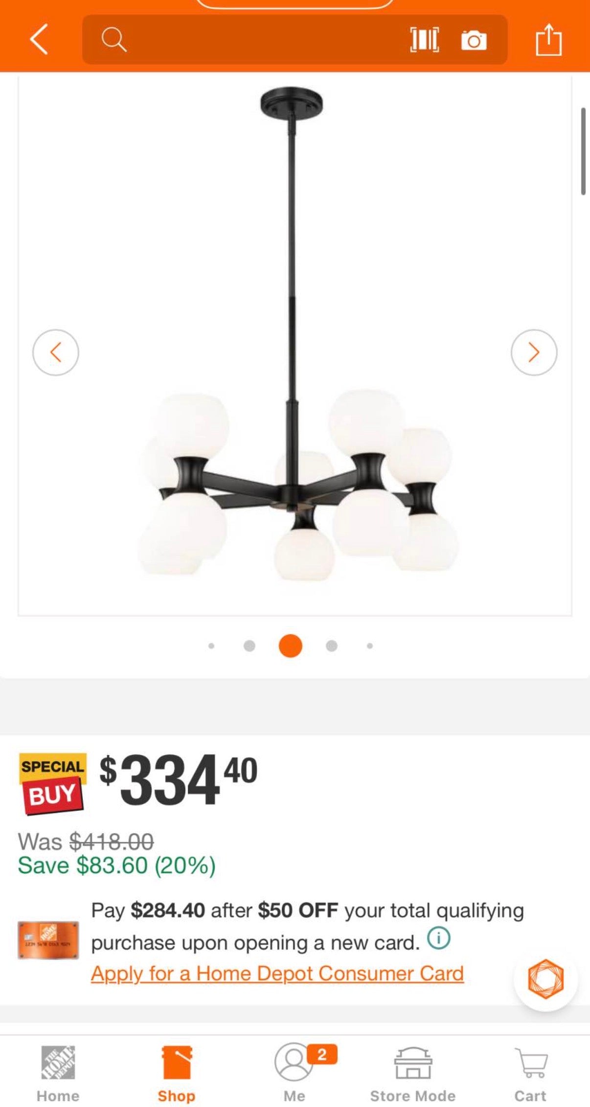 Artemis 10 Light Matte Black Shaded Chandelier Light
