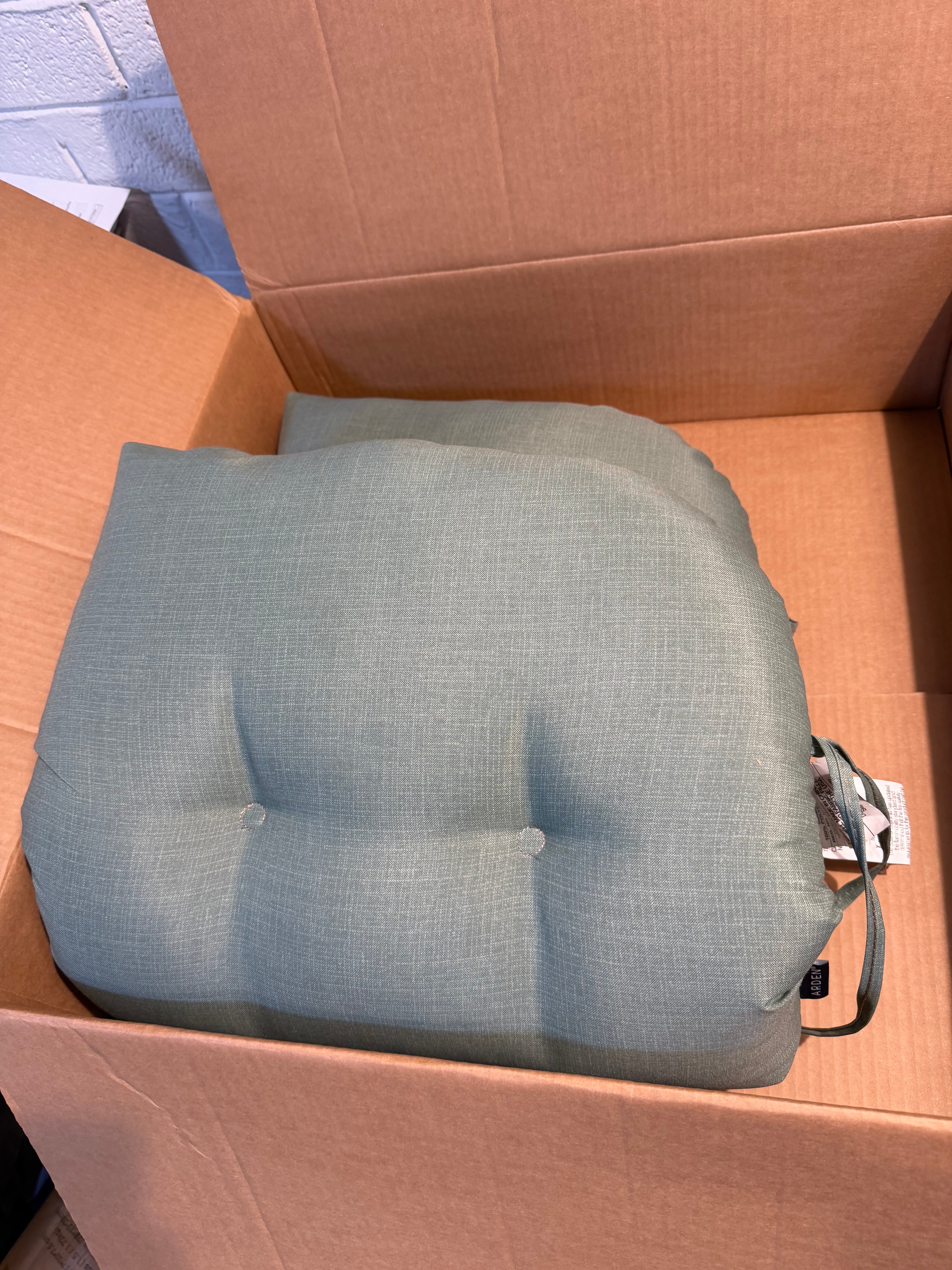 41.5 in W Outdoor Wicker Rectangular Settee Cushion