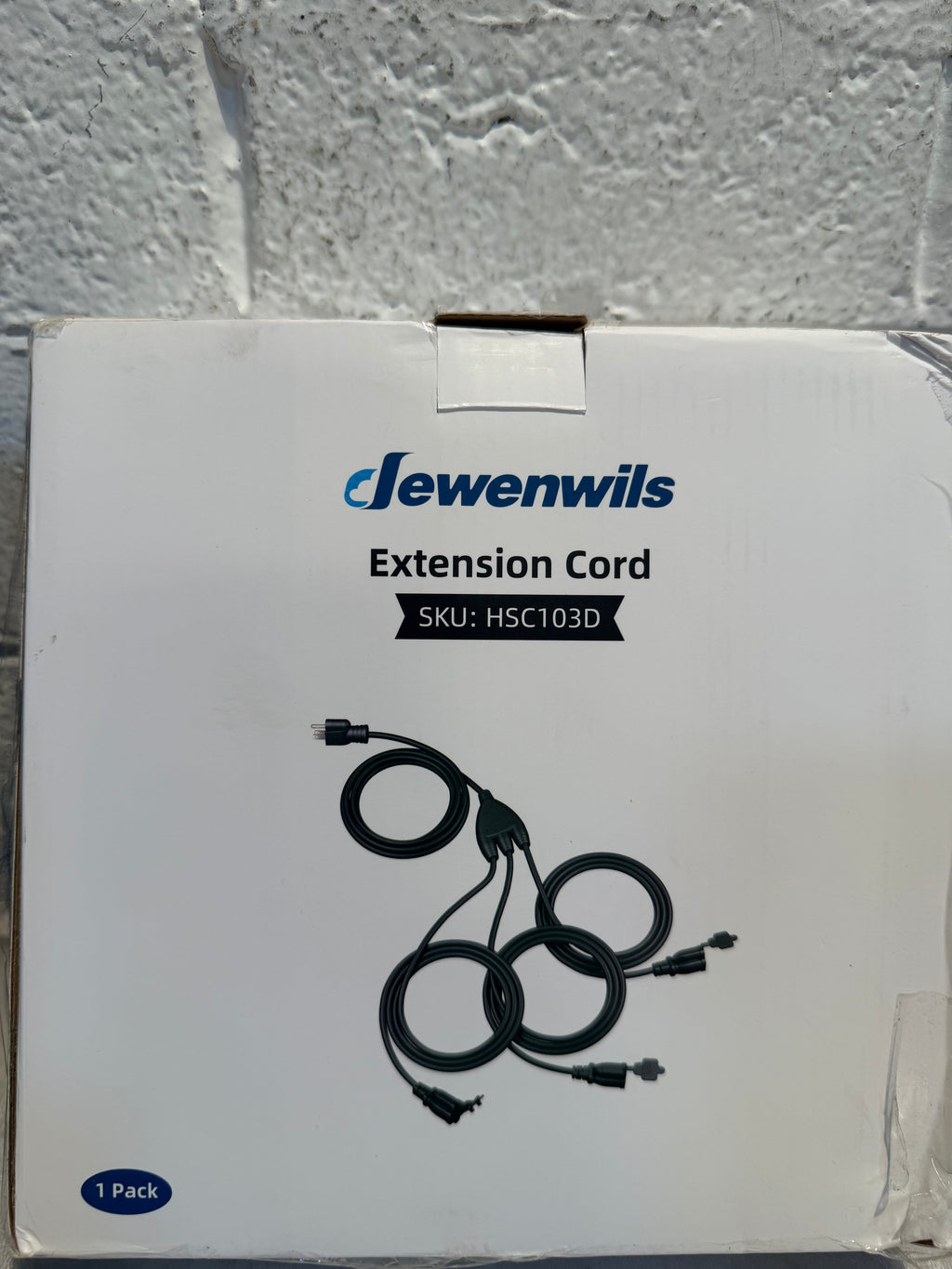 40 ft. Outdoor Extension Cord with 3 Outlets
