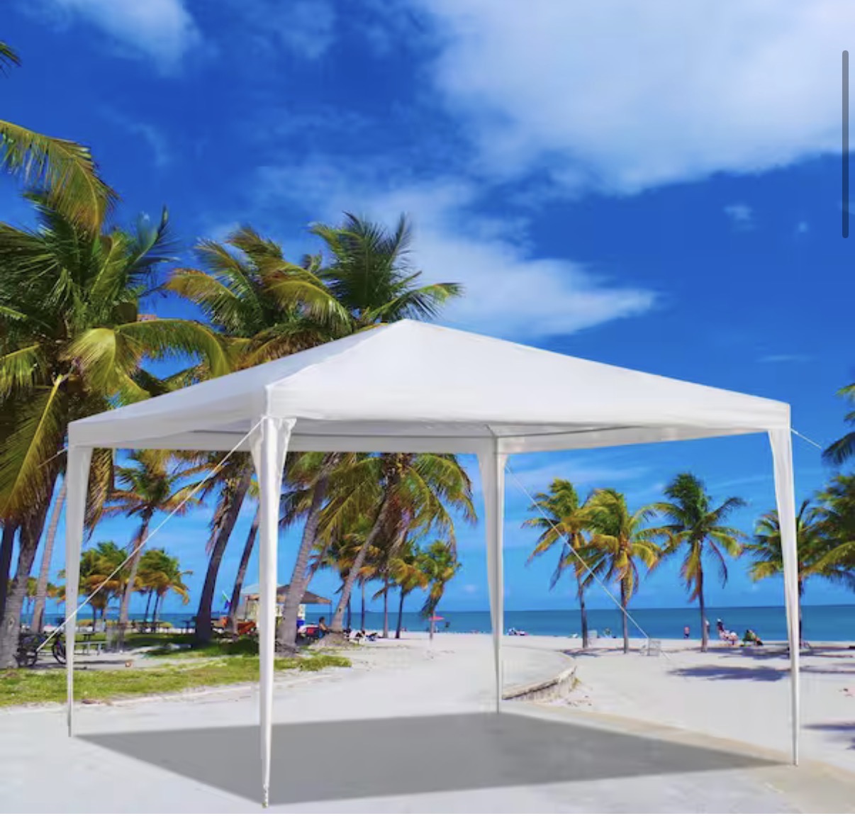 10 ft. x 10 ft. Patio Party Wedding Tent Canopy