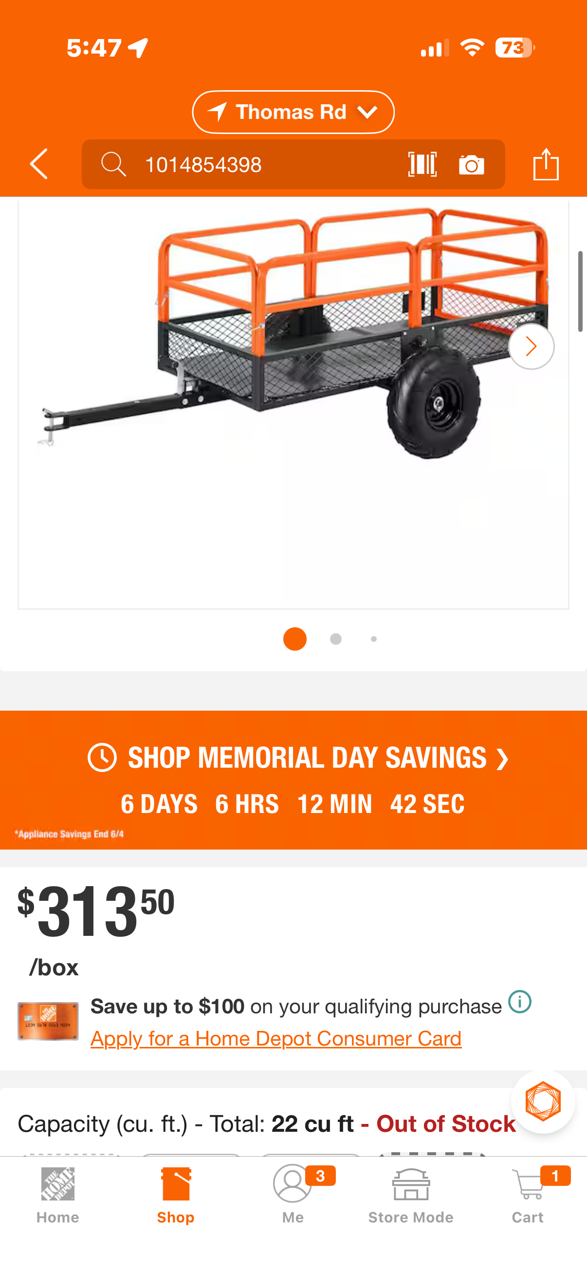 Garden Utility Trailer