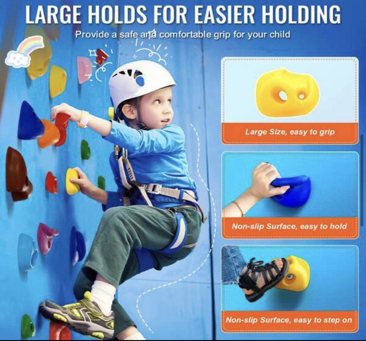 28-Rock Climbing Holds