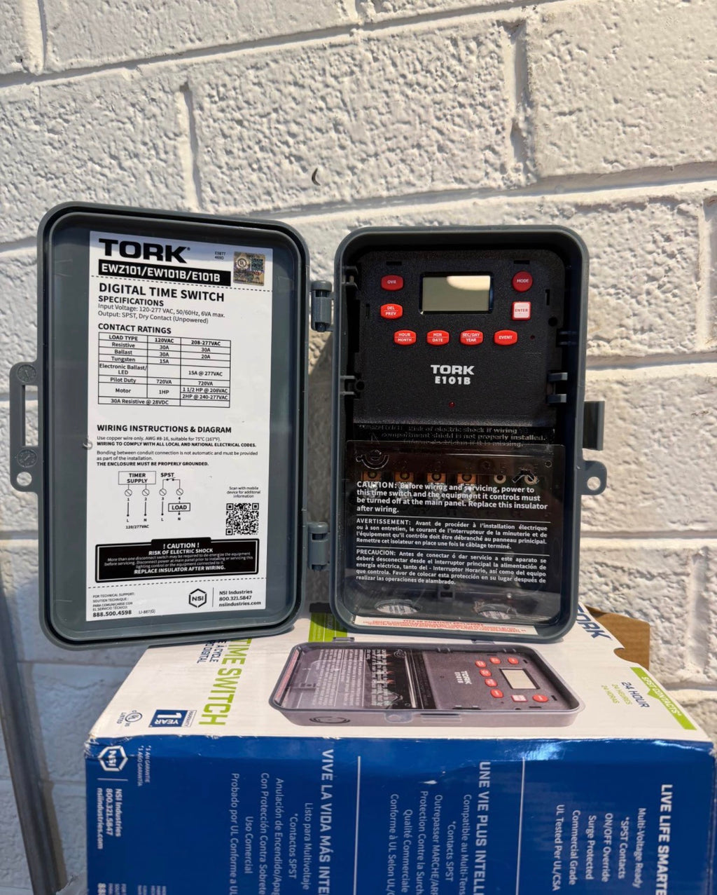 30 Amp 24-Hour Digital 1 Channel Timer Switch