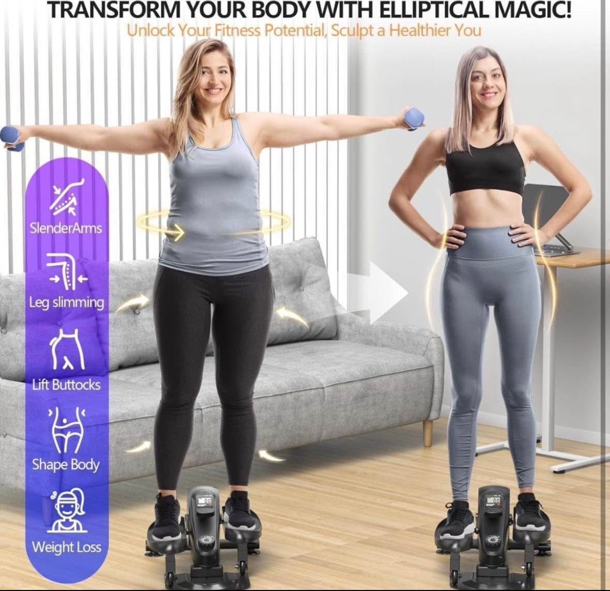 Under Desk Elliptical Elliptical Machines
