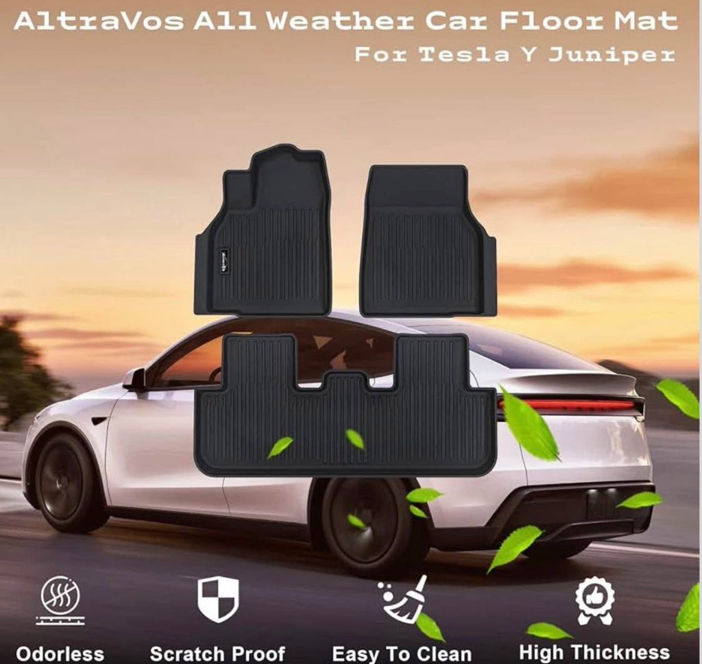 Floor Mats for 2025 2026 Tesla Model Y Juniper