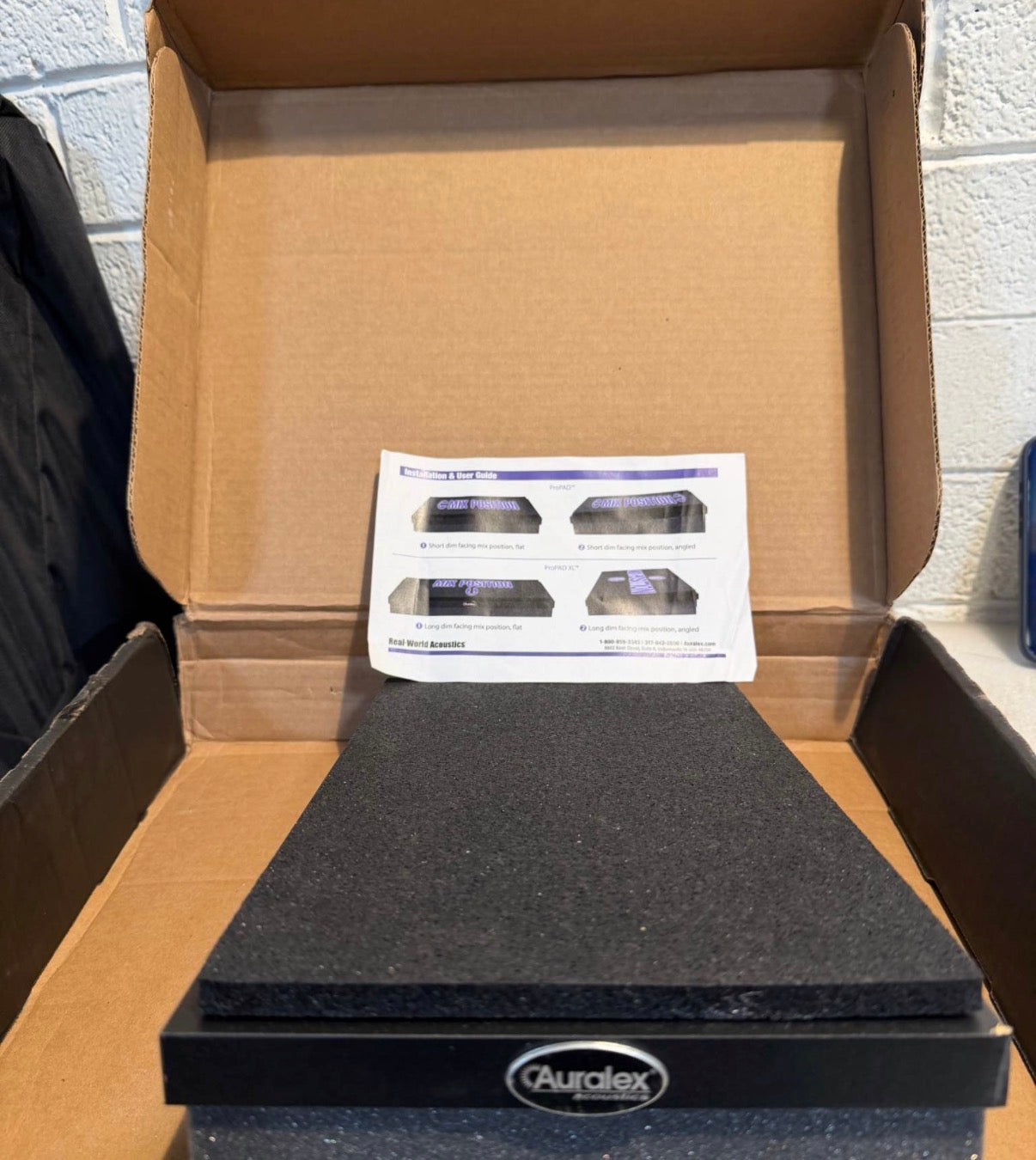 Studio Monitor Acoustic Isolation Pad