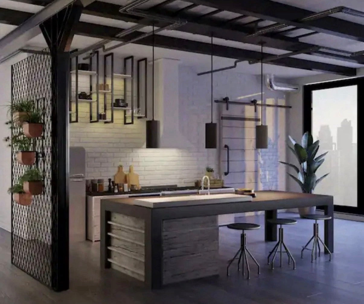 Progress Lighting P500356-031 6IN Cylinder Outdoor Pendant Light