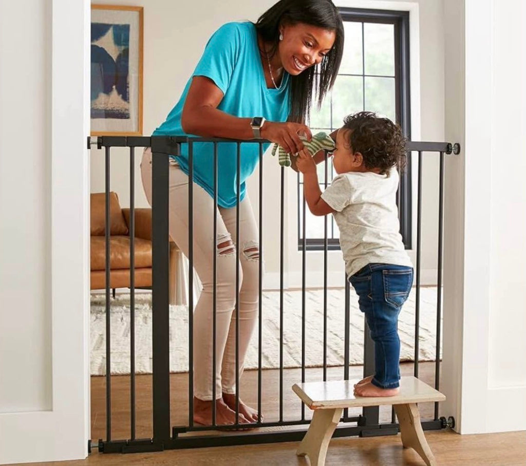 36" Extra Tall, 29.7-46" Wide Baby Gate for Stairs