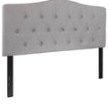 Light Gray Full Size Headboard