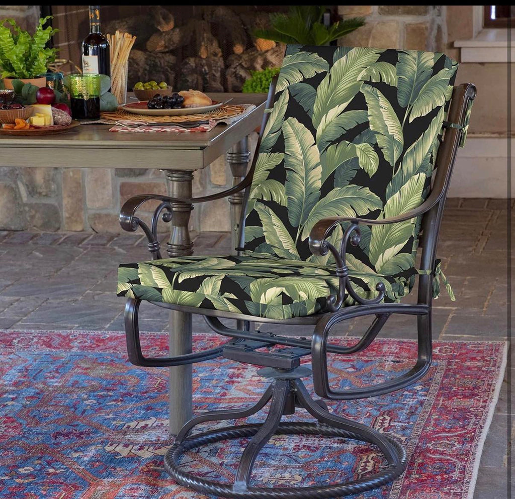 Outdoor Patio Dining Chair Cushion, 20x44
