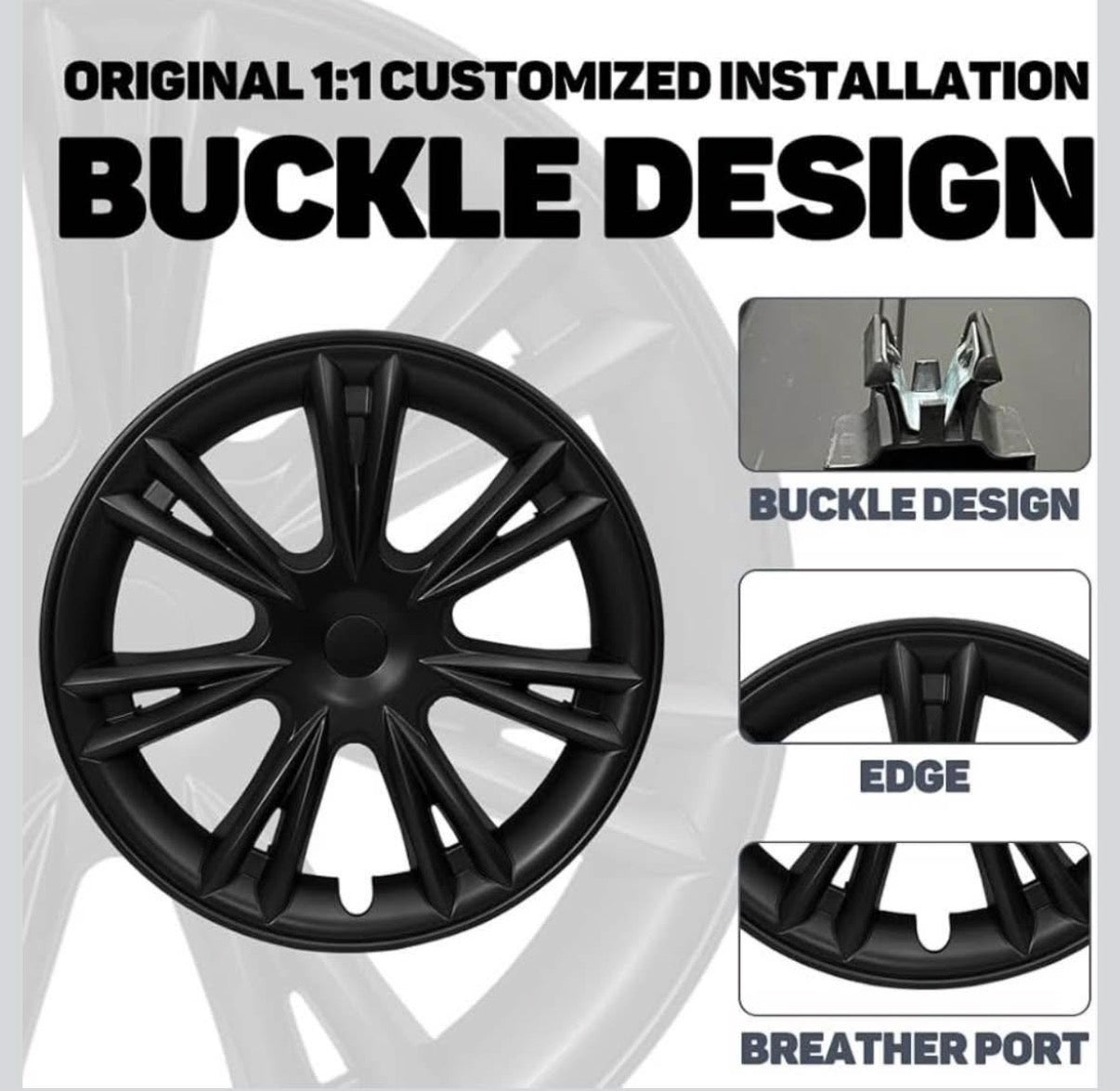 Wheel Cover 19 Inch for Tesla Model Y