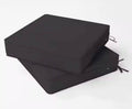 22 in. x 22 in. x 4 in. (2-Pack) Seat Cushion Grey