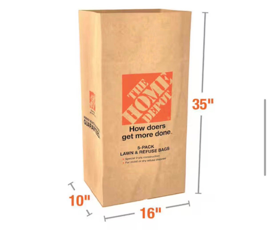 30 Gal. Paper Lawn and Leaf Bags (20 Count)