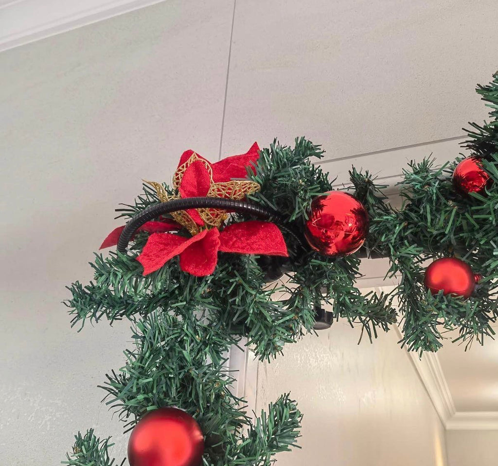 Front Door Garland Hanger for Decorative Christmas Decor