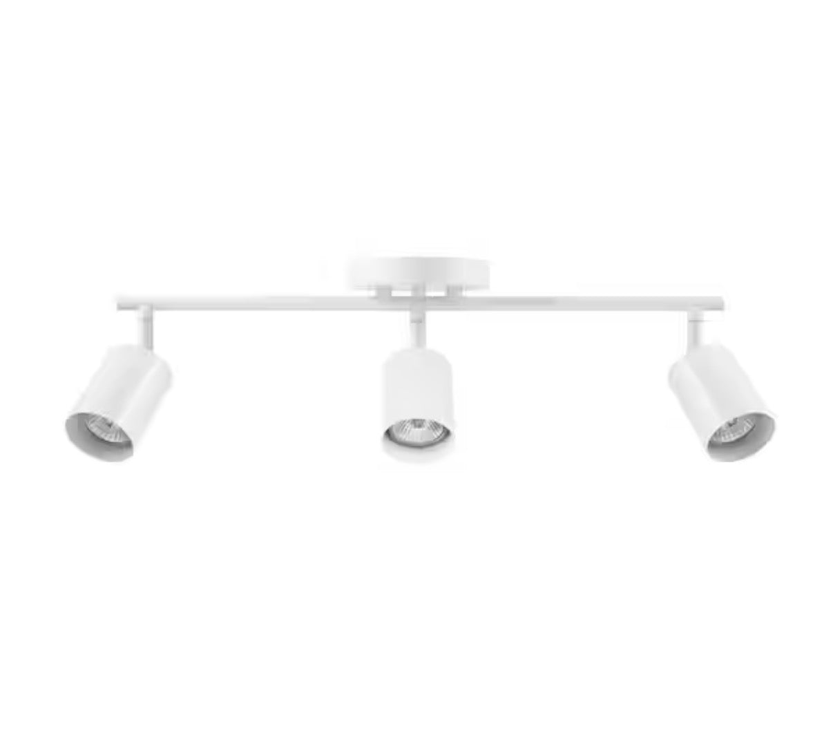 Pratt 2 ft. Matte White 3-Light Track Lighting Kit