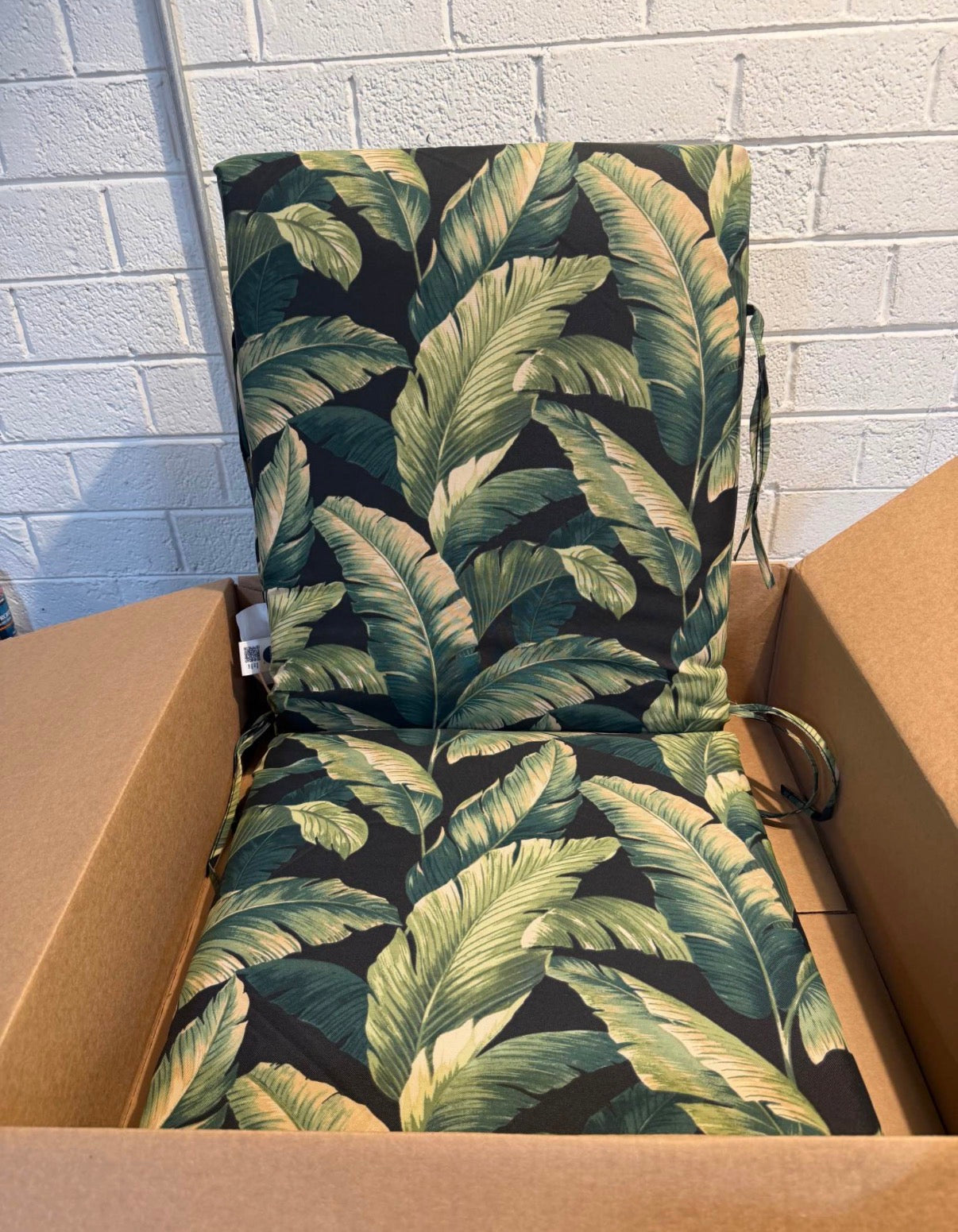 Outdoor Patio Dining Chair Cushion, 20x44