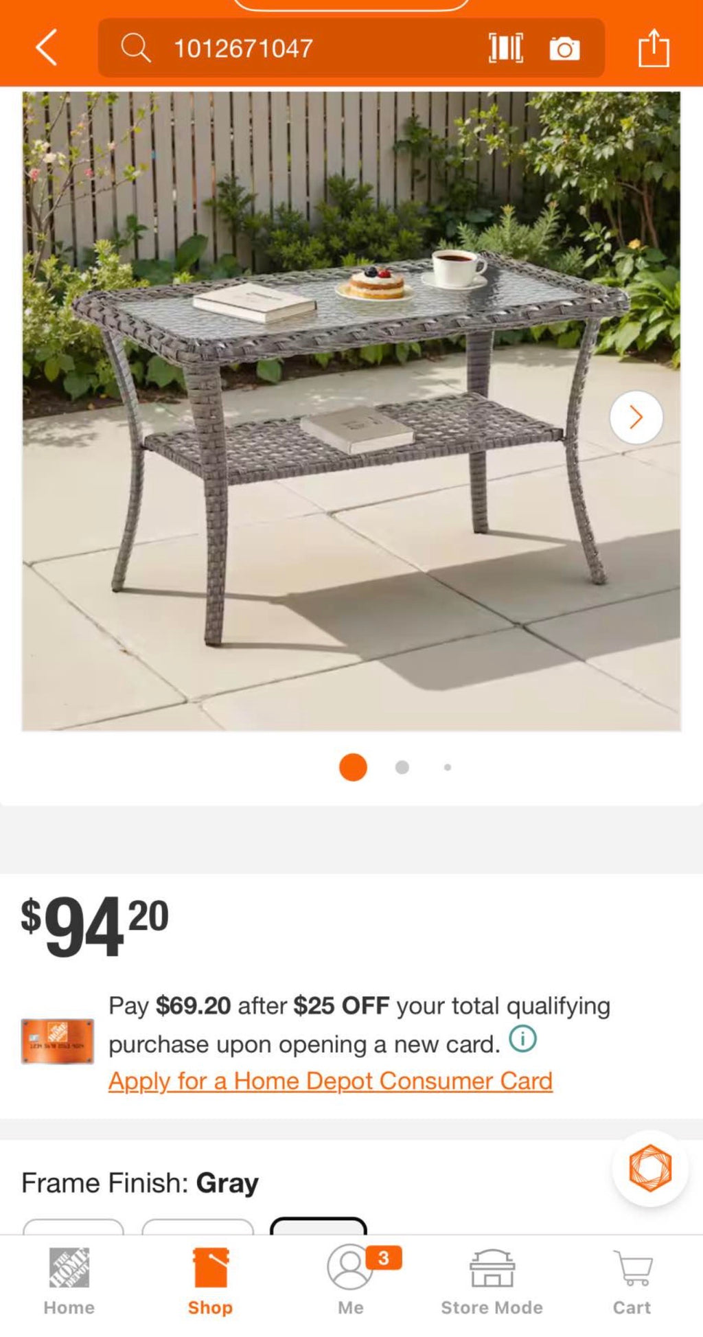 Outdoor Coffee Table With Storage Glass Top Wicker Table