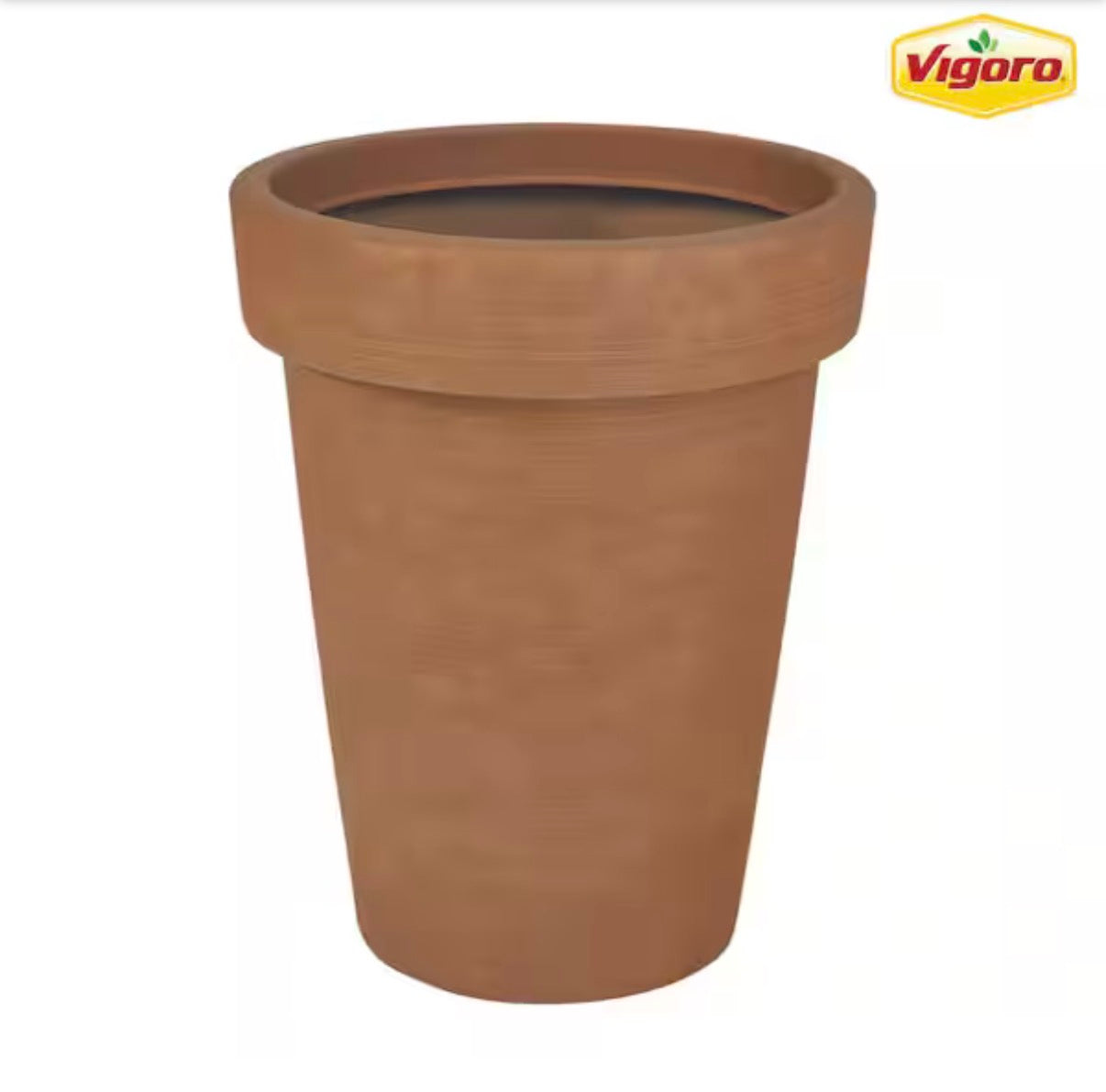 Ferndale Large Terracotta Orange Decorative Resin Planter