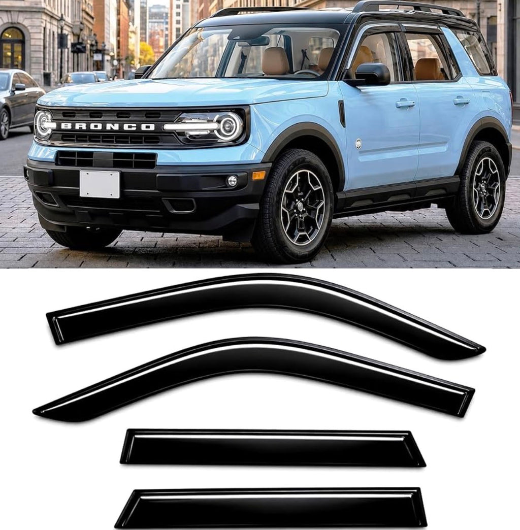 2021-2026 Window Visor Deflectors for Ford Bronco