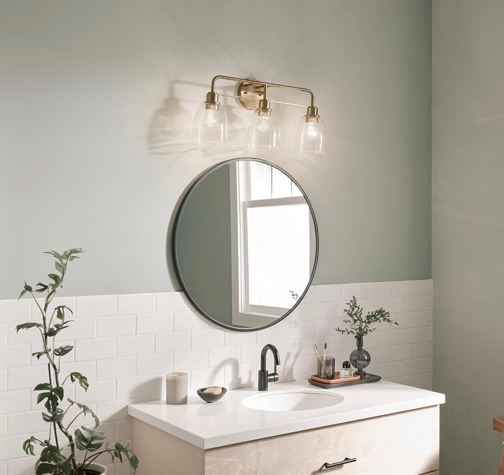 Kichler Meller 3-Light Industrial Vanity Light