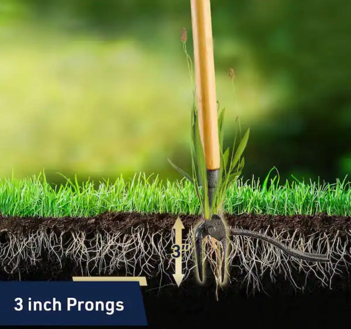 45.6 in Stand Up Weed Puller Tool Weeder.