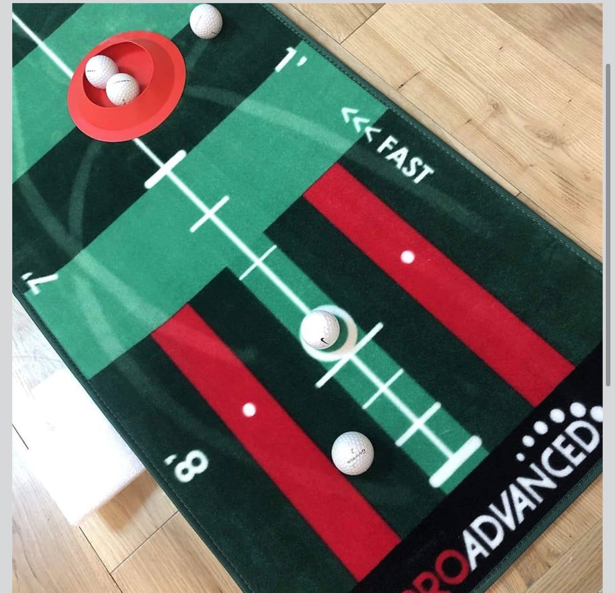 ProInfinity Putting Mat - 4 Speed Golf Green Simulator