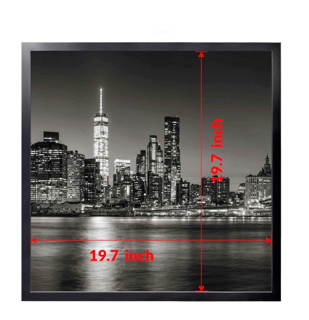20x20 Picture Frame Black