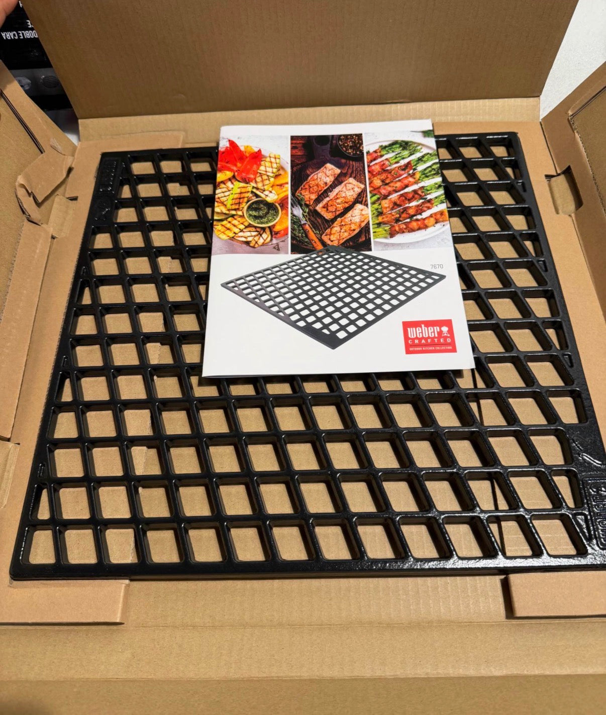 Weber Crafted Dual Sided Sear Grate