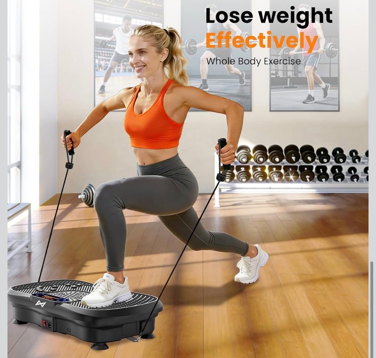 Vibration Plate Exercise Machine Fitness Platform