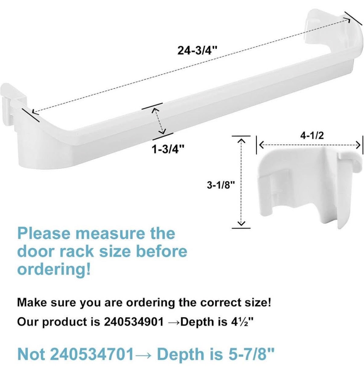 Kenmore Door Shelf Rack Bar Replacement