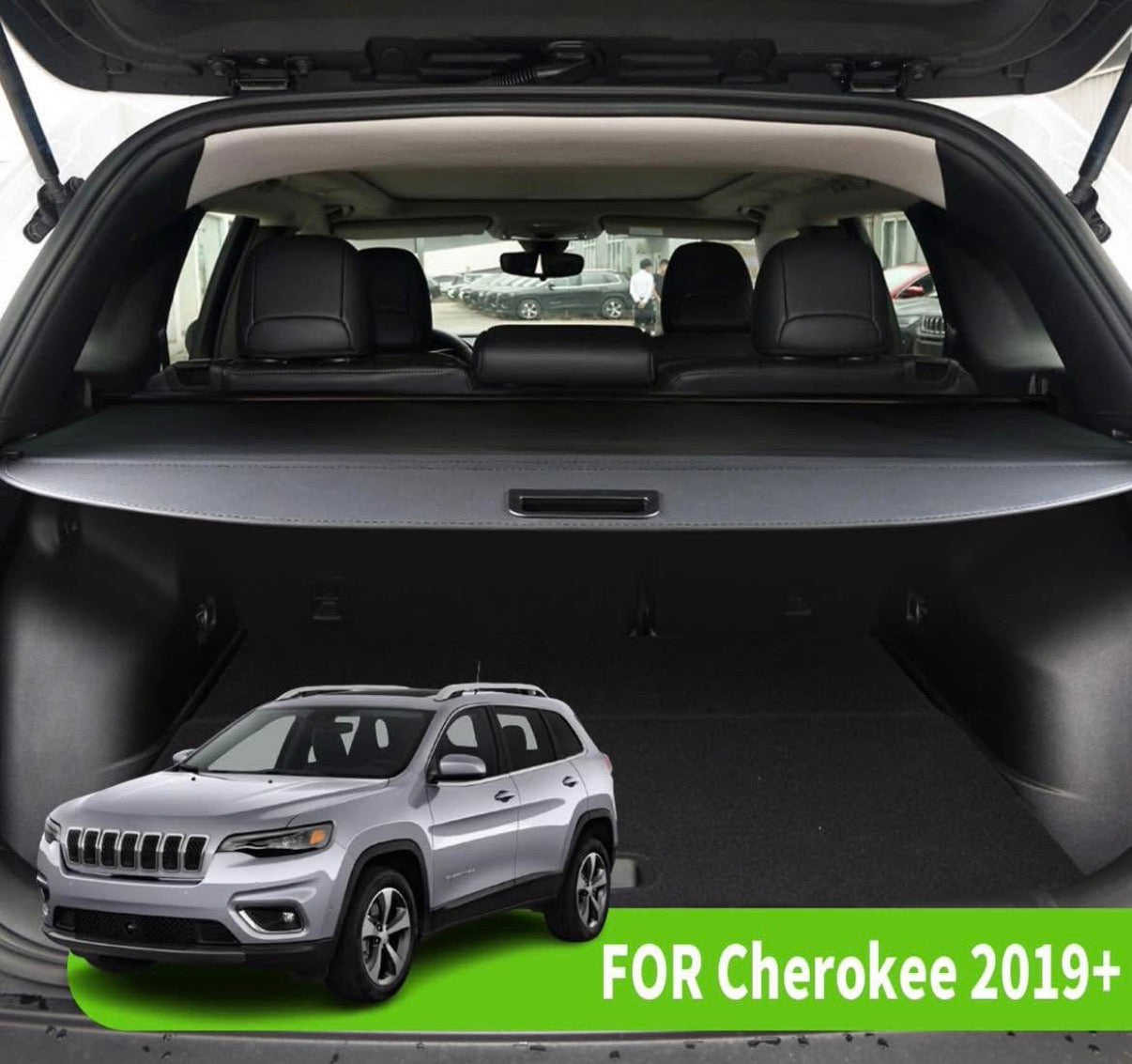 Jeep Cherokee 2019 Cargo Cover